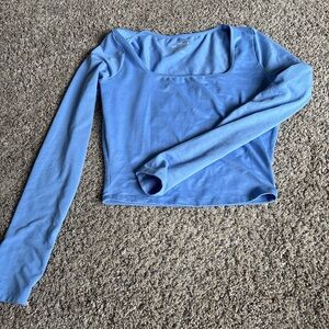 Hollister Sky Blue Long Sleeve Top